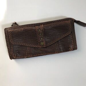 Lucky Brand Brown Leather Wallet